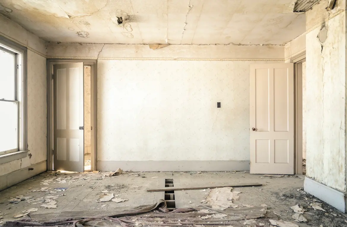 Waste disposal crew managing a cleanout project in Odessa